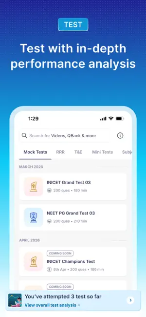 PrepLadder for NEET PG/FMGE/SS iPhone screenshot 6