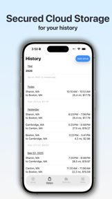 Mileage Tracker & Log: Mileafy screenshot