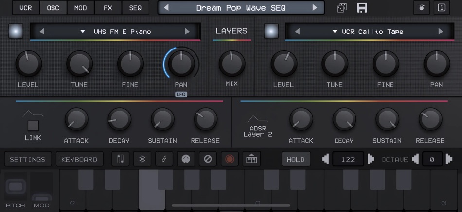 #5. King of VHS: VCR Synth (iOS) Przez: AudioKit Pro