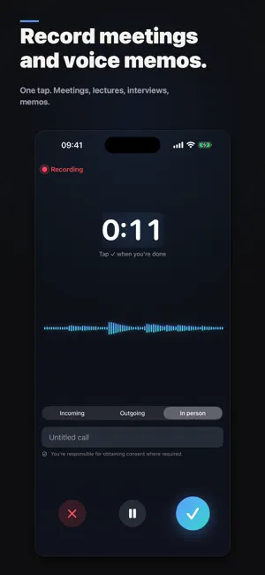 CallScribe: AI Voice Recorder screenshot 4