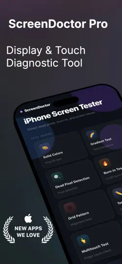 Captura de pantalla de ScreenDoctor PRO en iPhone 1