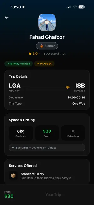 PeerPort screenshot 1