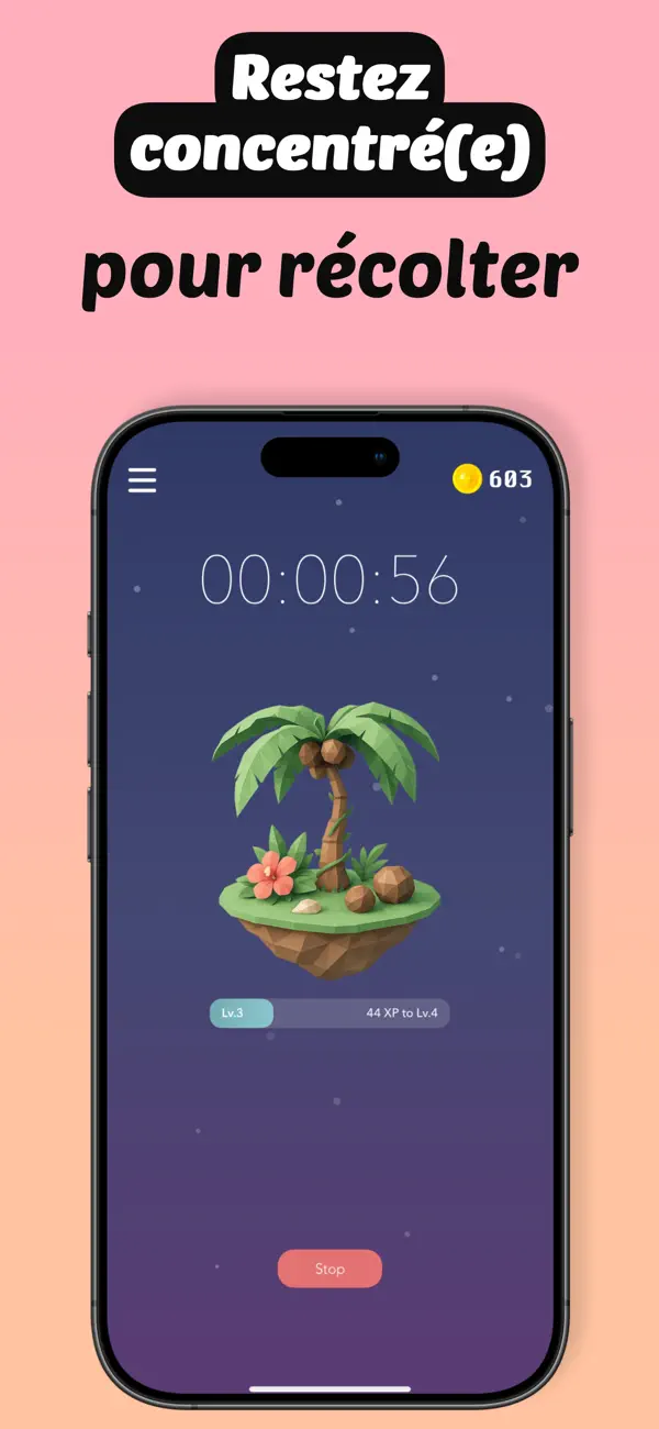 Screenshot #3 pour Plantie - Reste concentrée