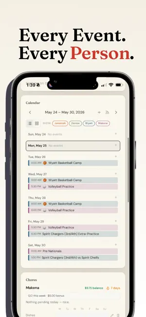 FamilyDash: Family Organizer screenshot 1