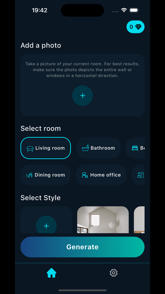 #1. Interior Design AI (iOS) 由: Tapinger, LLC