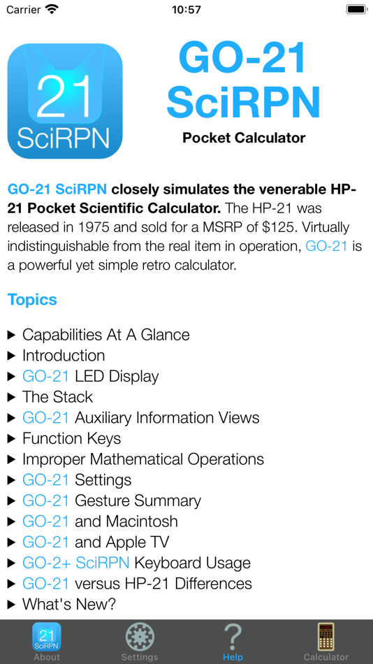 #2. GO-21 SciRPN (macOS) Bởi: Stephen Lidie
