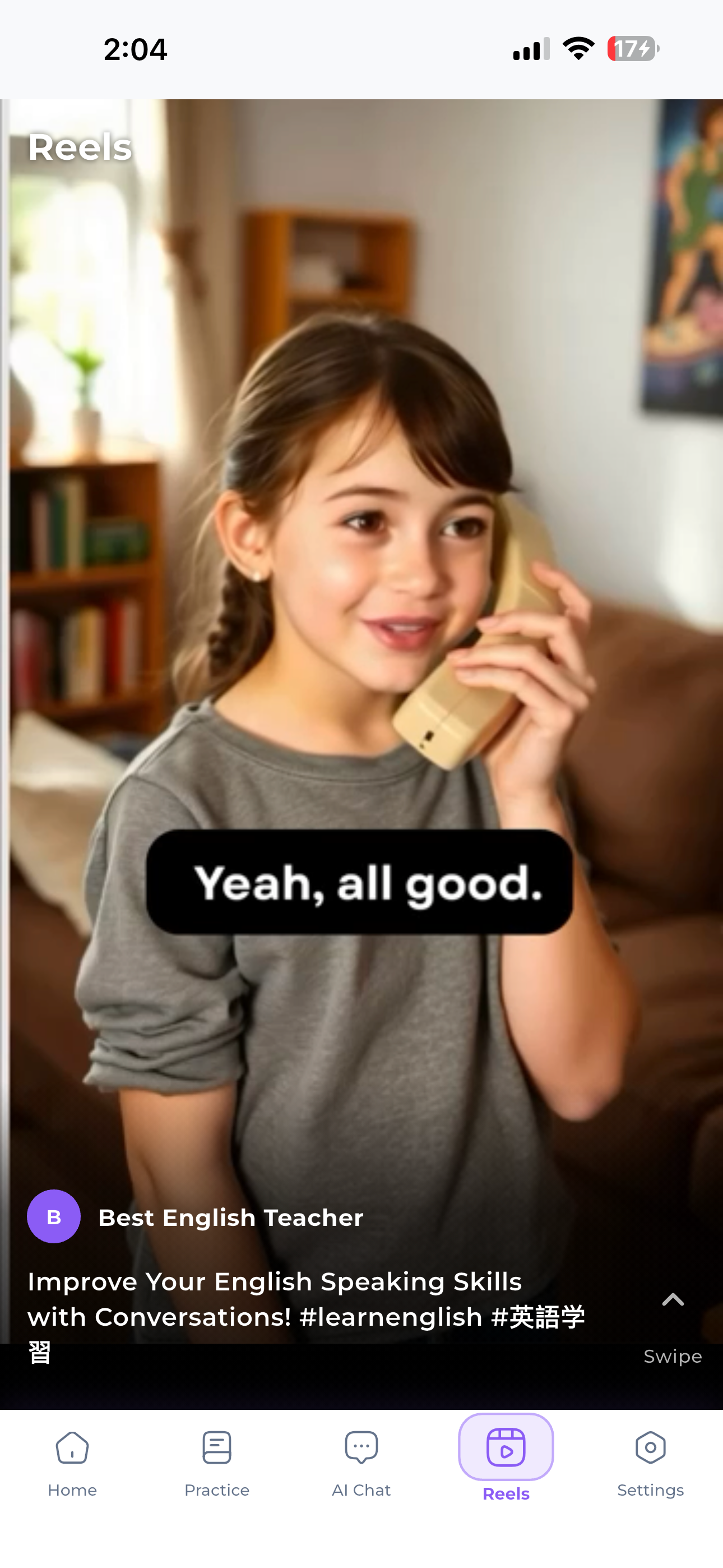 English Speaking & Learning AI screenshot 4