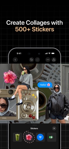 Crsel - Make Aesthetic Collage screenshot