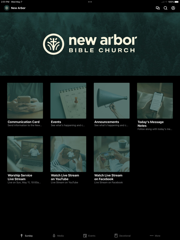 Screenshot #4 pour New Arbor Bible Church
