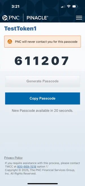 PINACLE Pass® screenshot 1