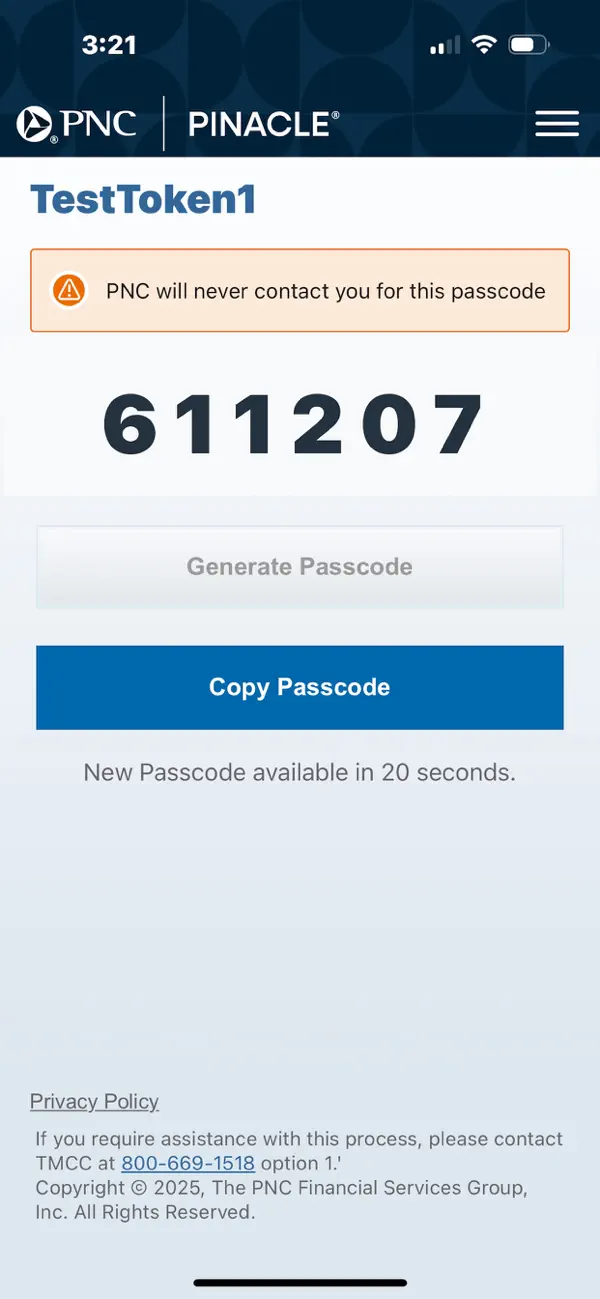Screenshot #1 pour PINACLE Pass®