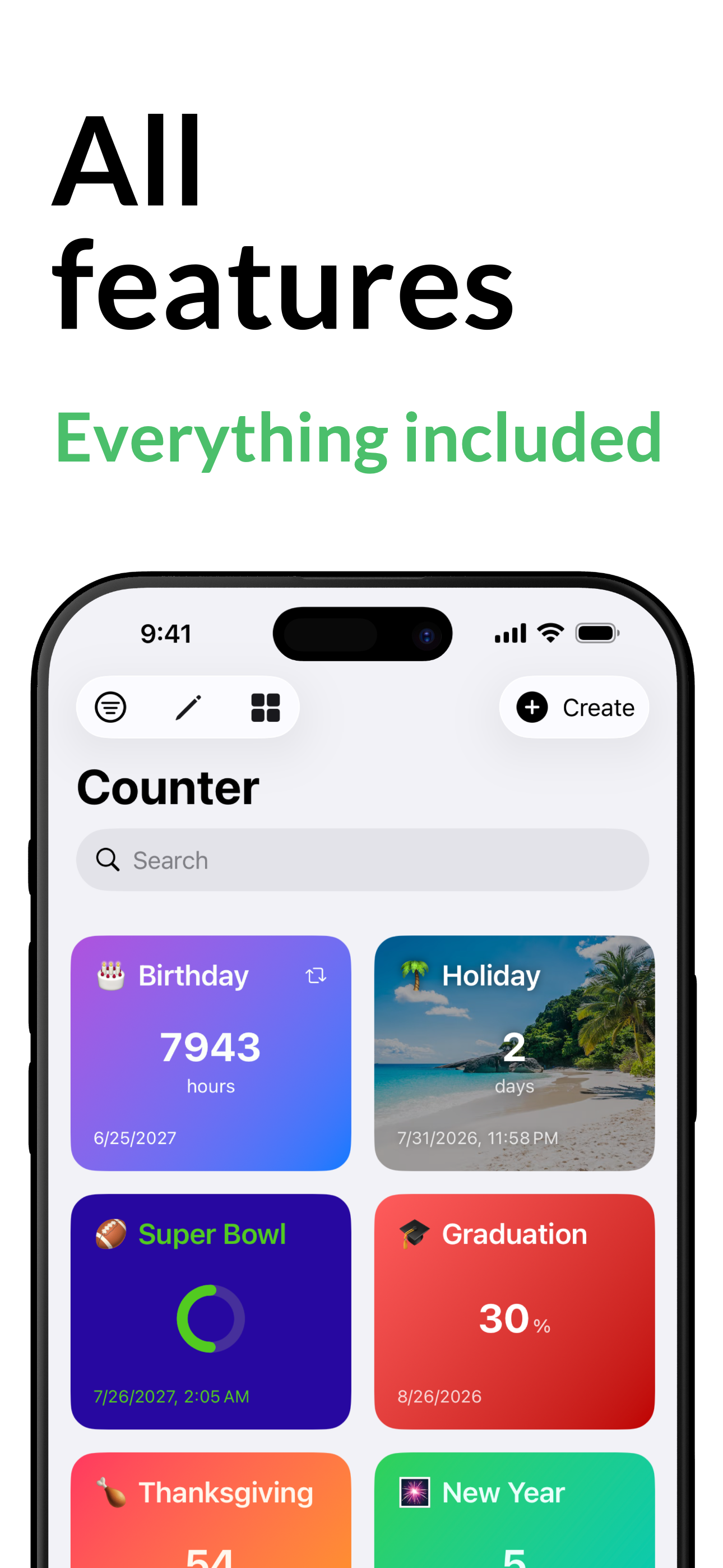 CNDWN – Countdown Timer Widget