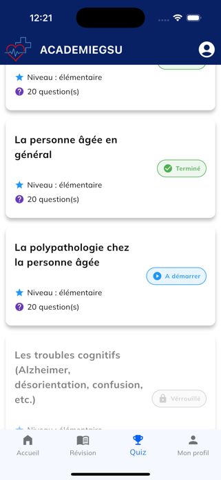 Academiegsu Mobile Screenshot 7 of 10