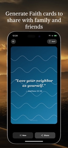 Faithfuly: Faith & Prayer iPhone screenshot
