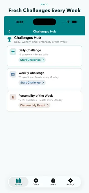 MYOQ: Make Your Own Quiz screenshot 3