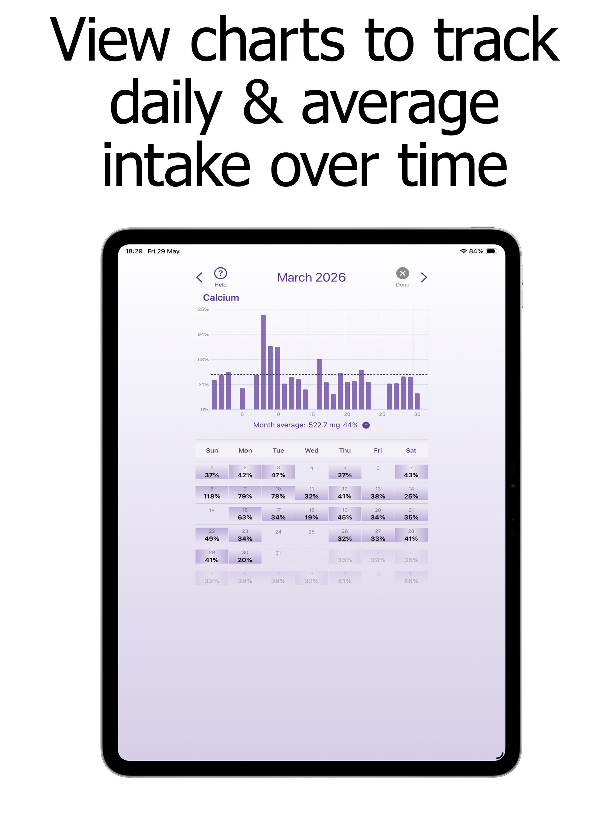 Calcium Counter and Tracker screenshot 16