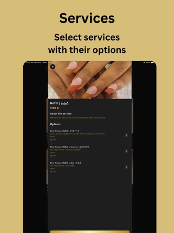 Maya Beauty Bar iPad screenshot