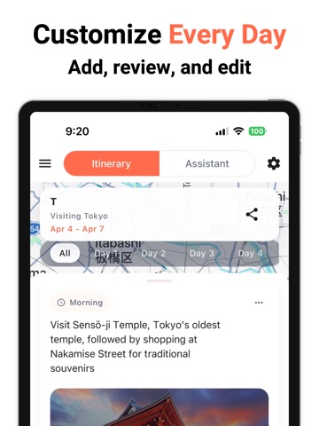 Itinera - Trip Planning