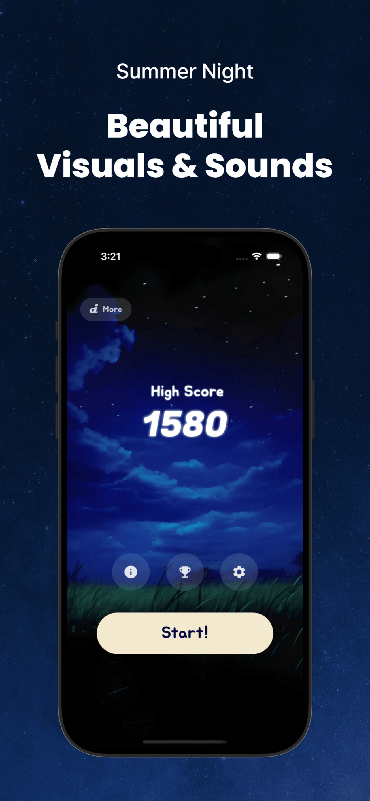 Fireflies – Calm Reflex Game