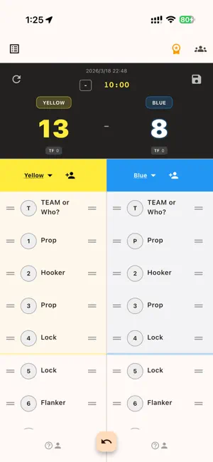 Count Rugby - Merge by QR code screenshot 1