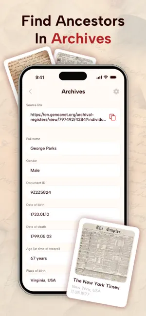 Family Tree: Heritage Ancestry screenshot 2