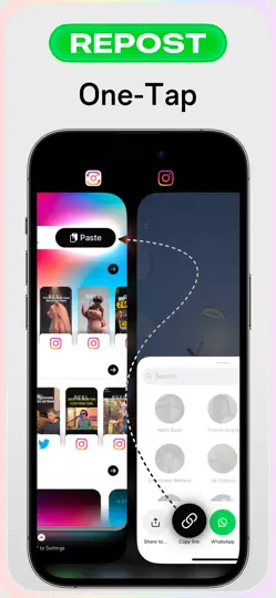 Screenshot von Insta Story Saver : Repost IG auf dem iPhone 3