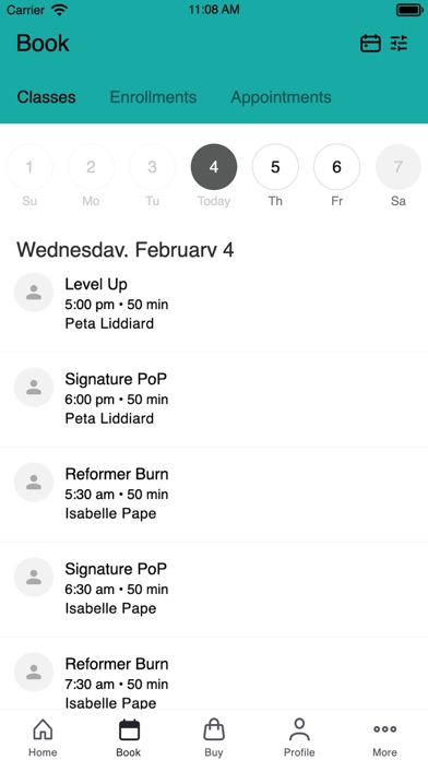 Screenshot #2 pour Pilates On Point Burleigh