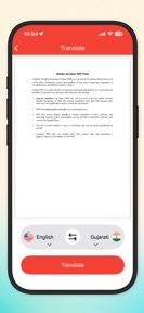 PDF-AI Document Translator screenshot