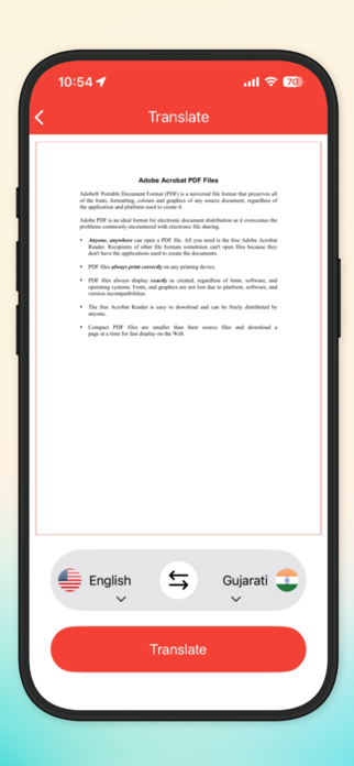 PDF-AI Document Translator Screenshot 3 of 6