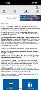 AMS Fall 2024 Southeastern screenshot #3 for iPhone