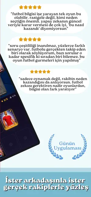 Card7: AI Football Trivia screenshot 2