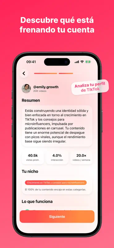 Grow Now - Hazte viral con IA screenshot 1 of 5