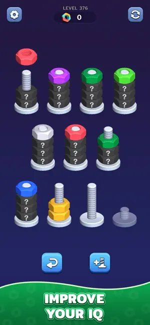 Nut Sort Games - Color Sorting screenshot 3