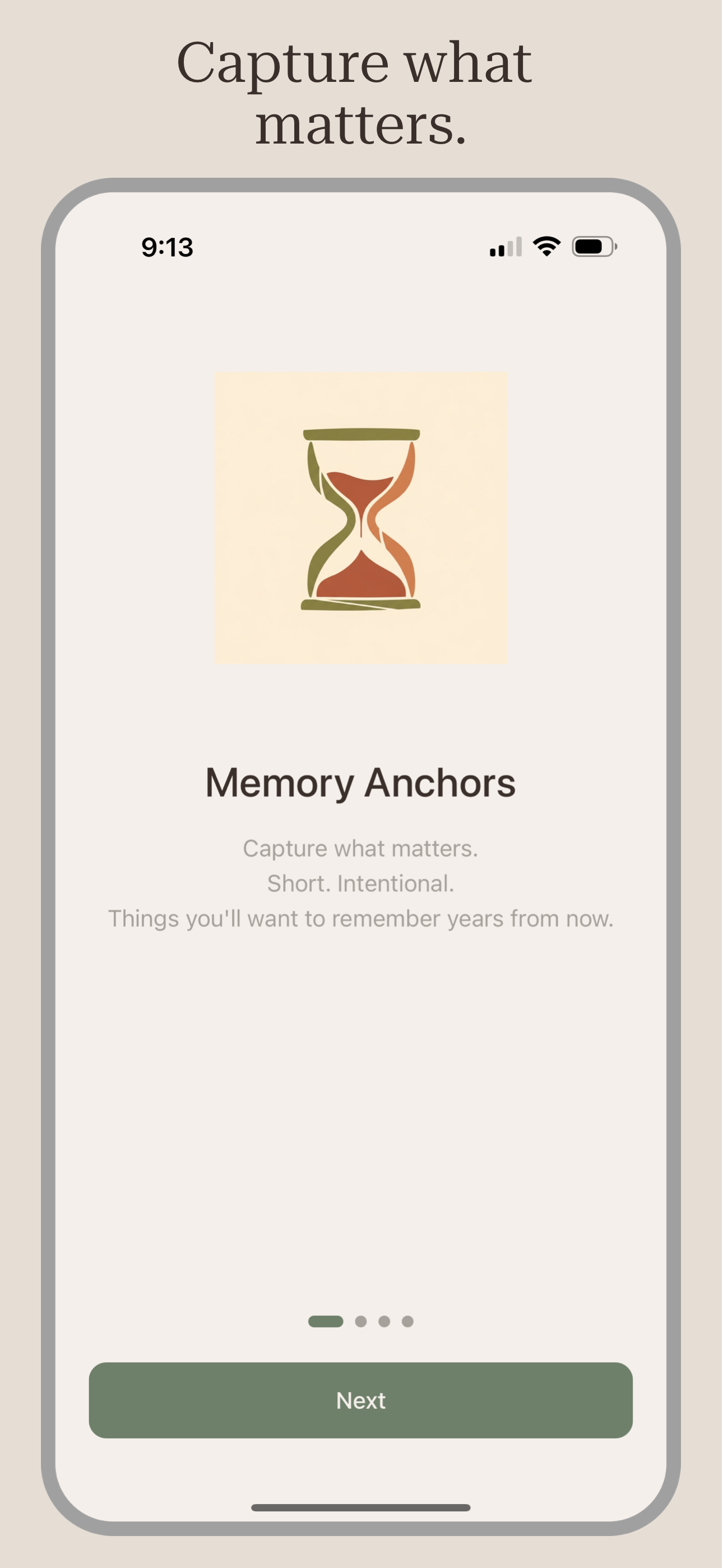 Anchors: Memories