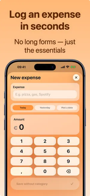 Crena - Expenses & Budget screenshot 2