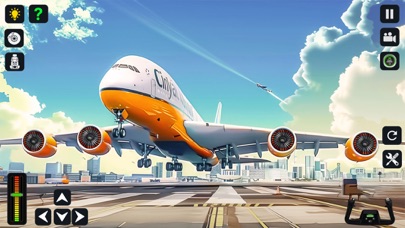 Airplane Flight Sim Plane Game Screenshot