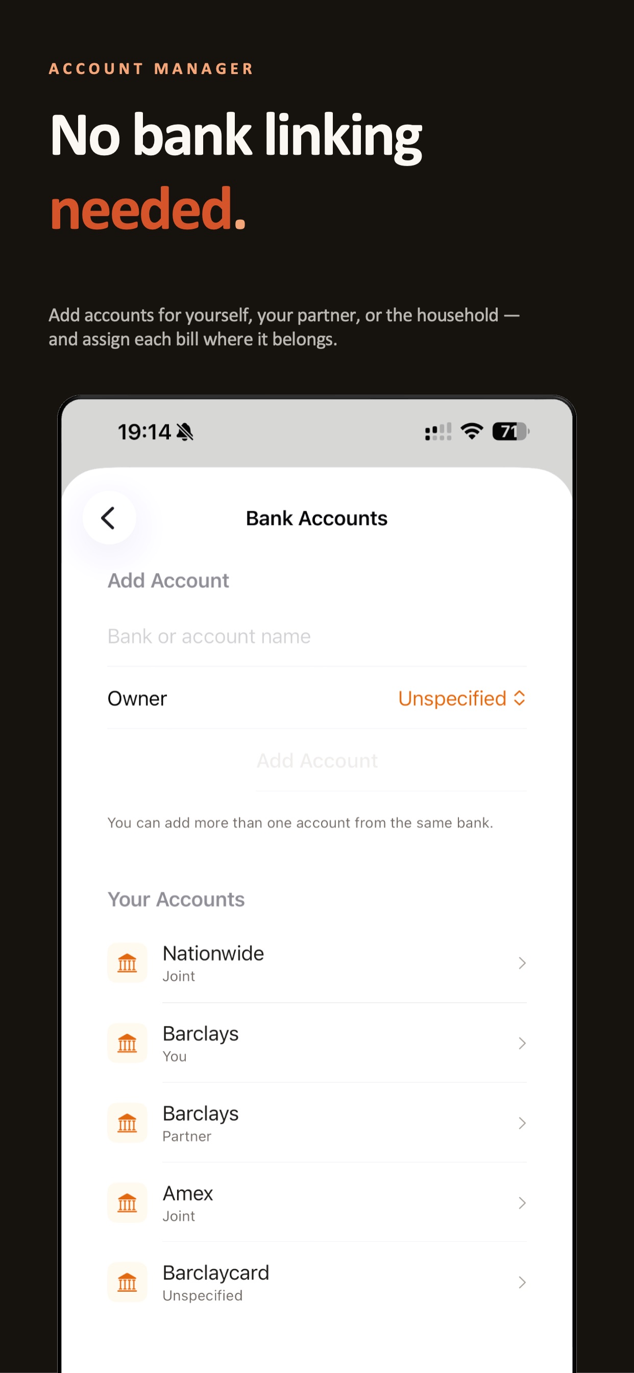 Mudal: Subscription Tracker screenshot 3