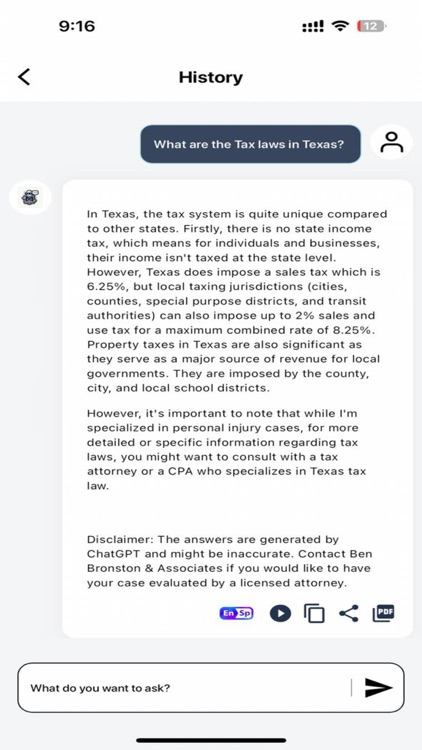 Ben Bronston Associates AI