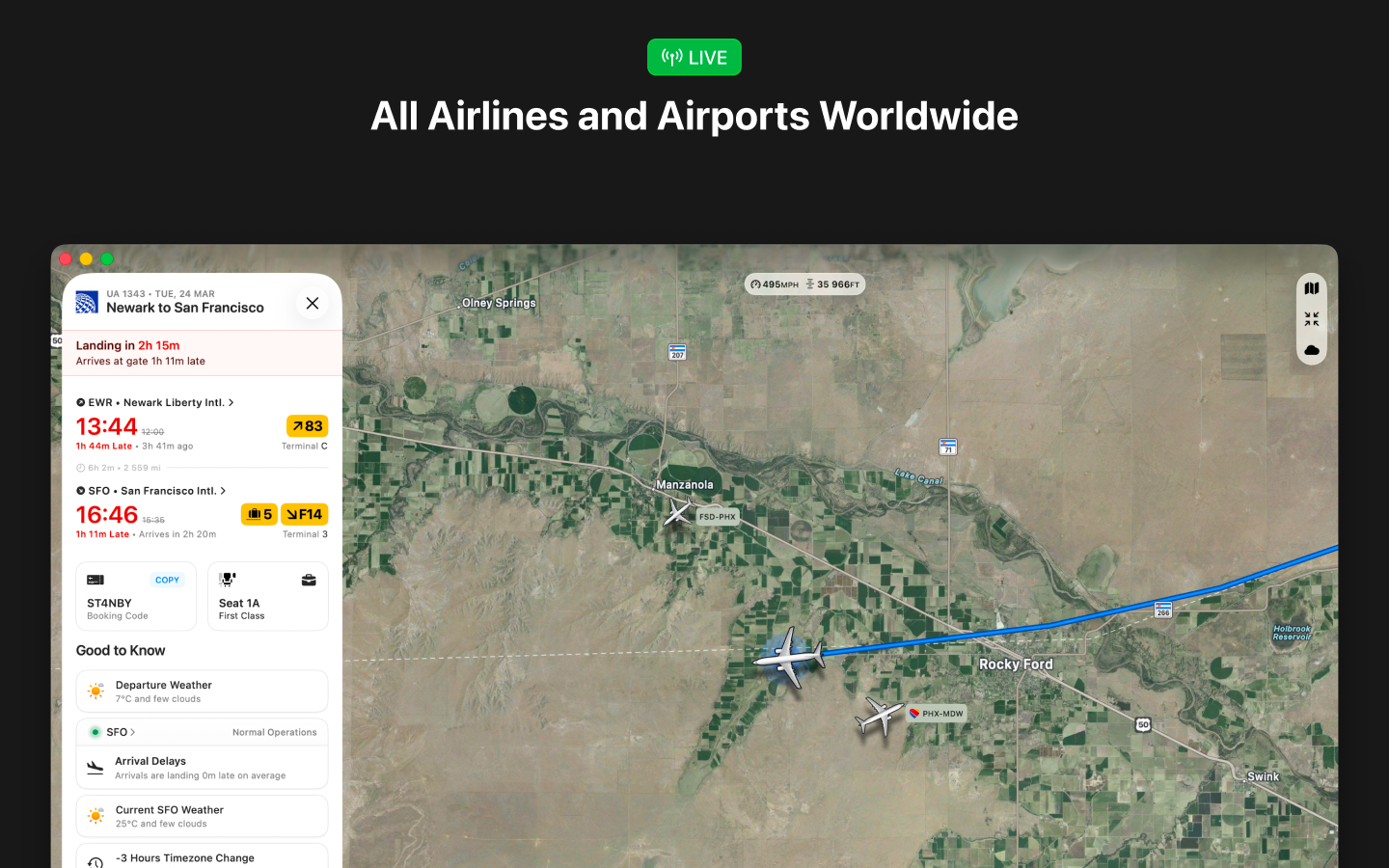 Flighty – Live Flight Tracker