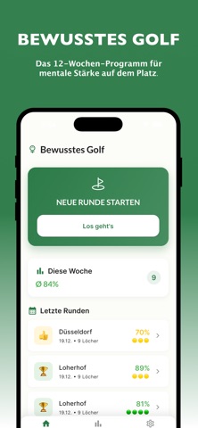 Bewusstes Golf Screenshot 1 of 6