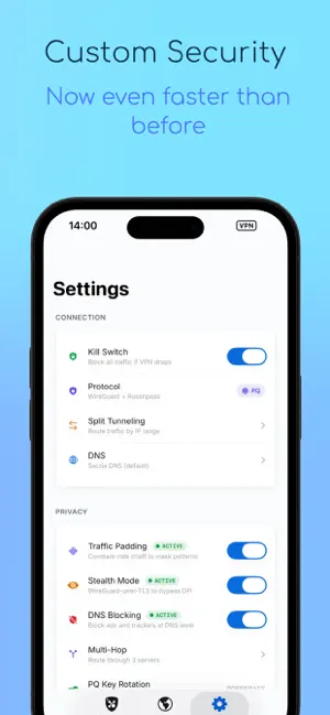 Secria VPN screenshot 4
