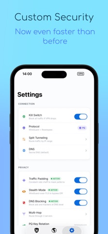 Secria VPN Screenshot 4 of 5