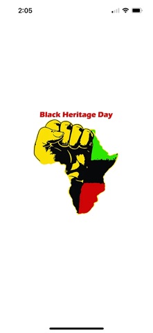 Black Heritage Day iPhone screenshot