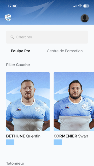 Aviron Bayonnais Rugby Pro Screenshot