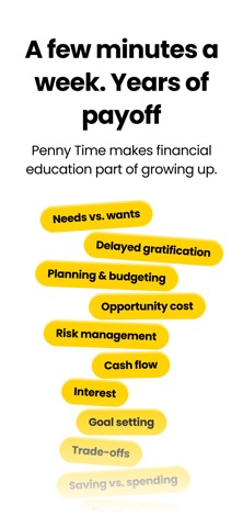 Penny Time - Finance education iPhone screenshot
