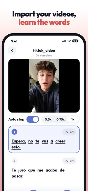Flashcards & Shadowing: Moki screenshot 4
