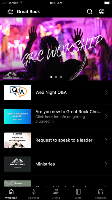 Great Rock Church Screenshot