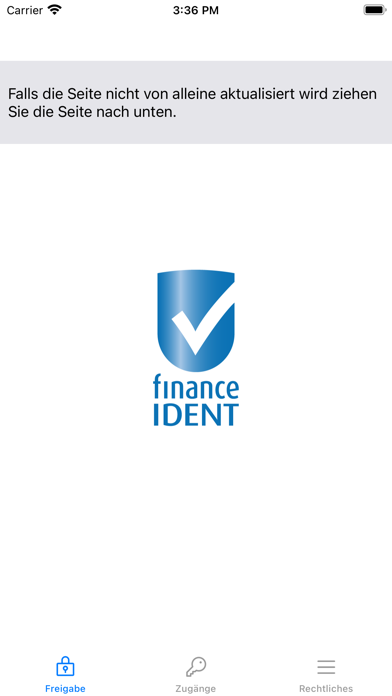 financeIDENT Screenshot