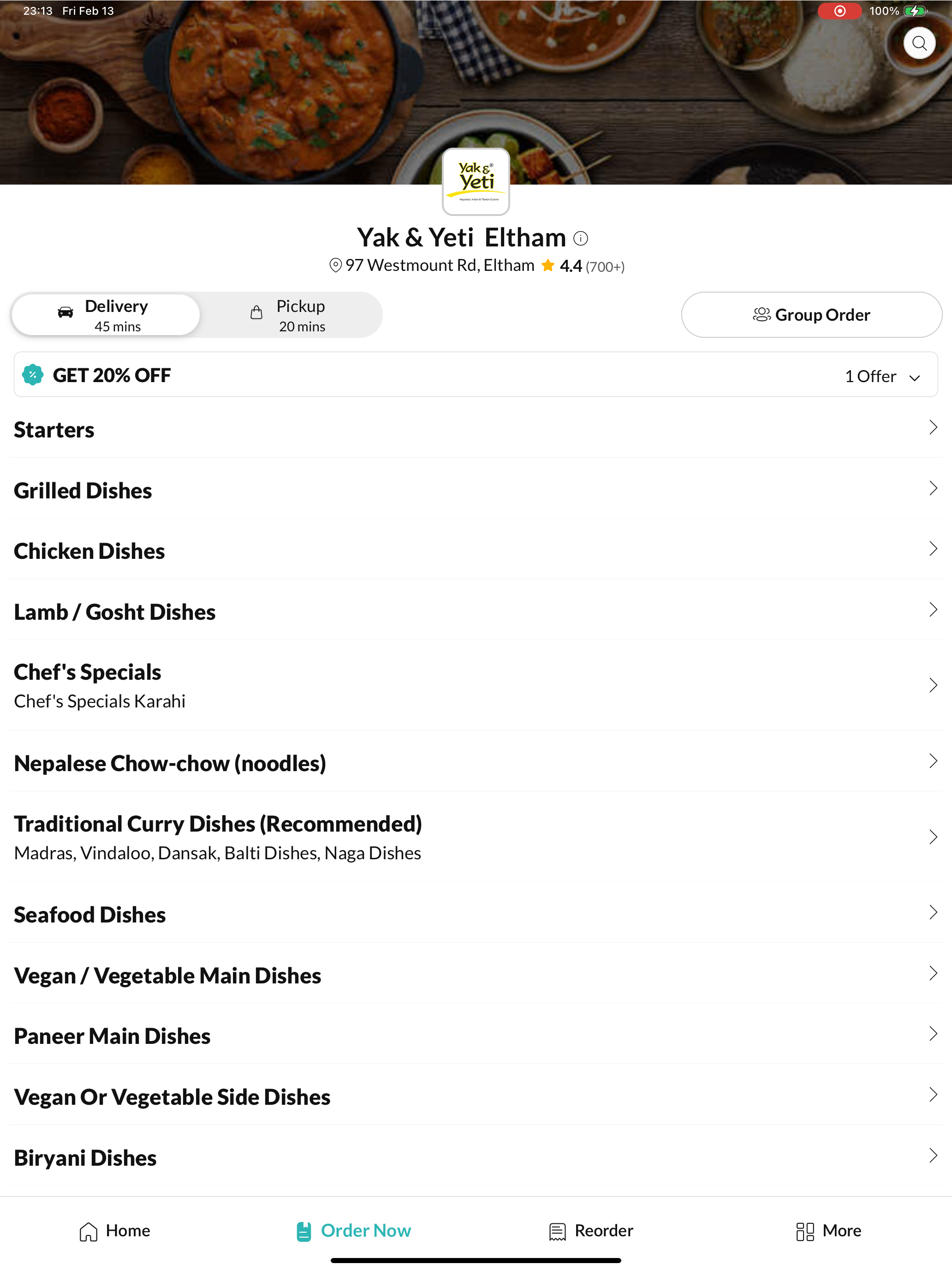 Yak And Yeti Eltham