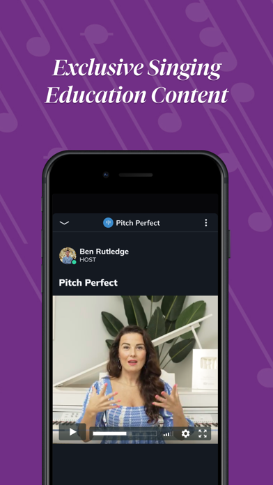 Tara Simon Studios iPhone screenshot 1 - Music app